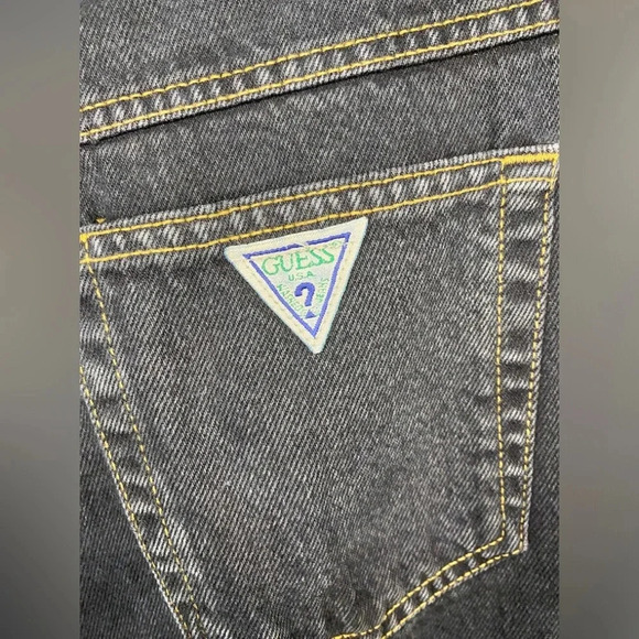 Vintage 90s Guess Made in Canada High Waisted Jeans - Picture 6 of 7
